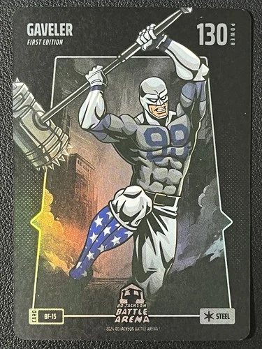 2024 Bo Jackson Battle Arena Aaron Judge Gaveler BATTLEFOIL Steel First Edition