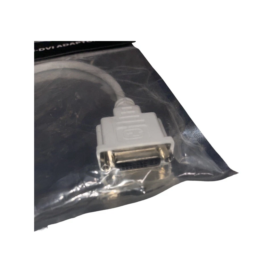 INLAND 8602 PRO MINI DVI-DVI ADAPTER (APPLE) - White - Image 3 of 4
