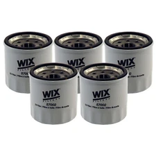 Wix Set of 5 Engine Motor Oil Filters For Mazda Scion Toyota L4 SKYACTIV SULEV
