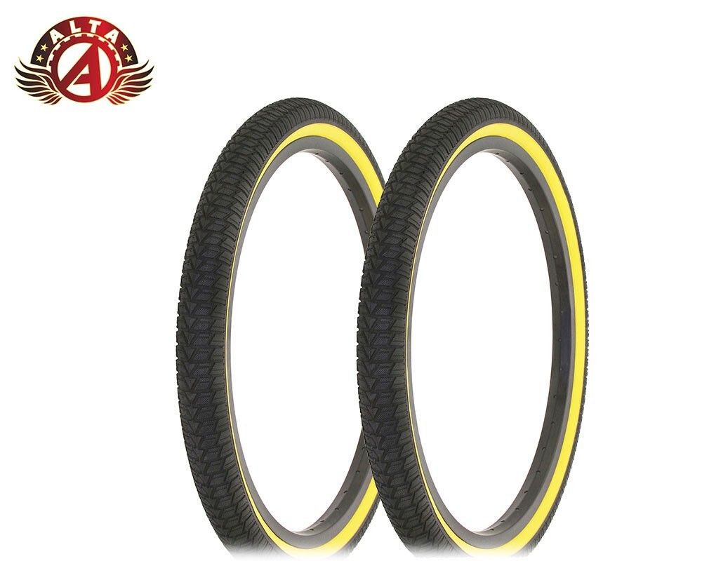 2 Alta Performance BMX BICYCLE Infection FREESTYLE TIRE 20" 