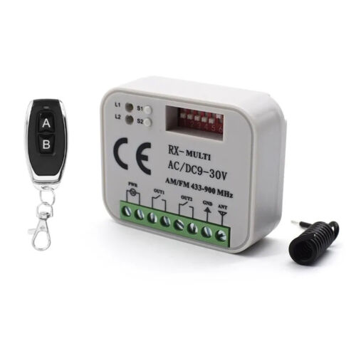 GARAGENTOR 2-KANAL FUNKFERNBEDIENUNGSMODUL EMPFÄNGER ARBEITET MIT AC/DC 12V~30V - Bild 5 von 17
