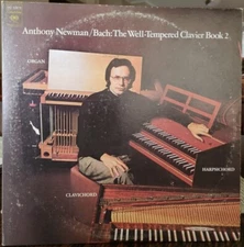 Anthony Newman Bach Well Tempered Clavier 2: Organ Harpsichord Clavichord EX Vin