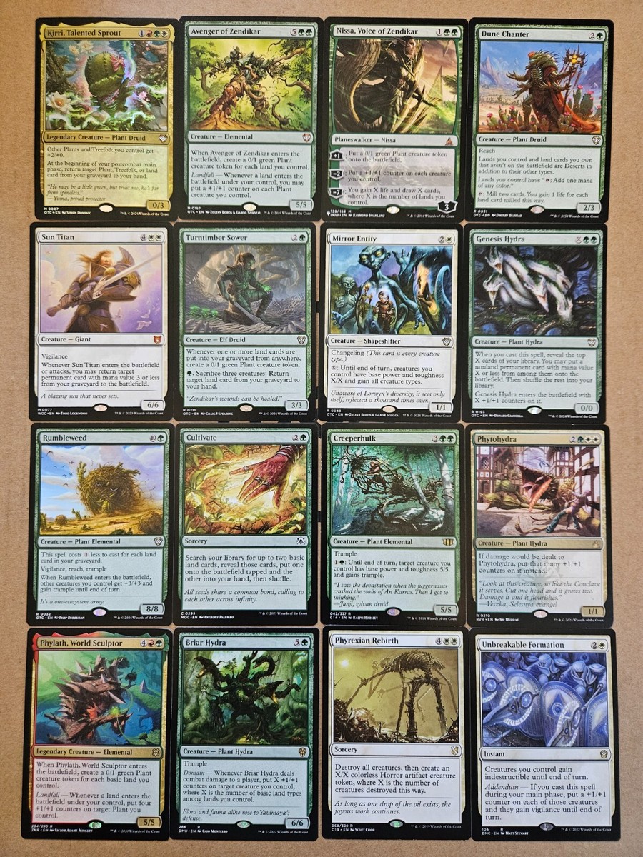 Custom Commander Deck ~ Plant Tribal~ Kirri, Talented Sprout ~ 100 Card EDH Deck | eBay Custom Commander Deck ~ Plant Tribal~ Kirri, Talented Sprout ~ 100 Card EDH Deck | eBay