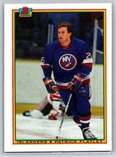 1990-91 Bowman Patrick Flatley New York Islanders #124