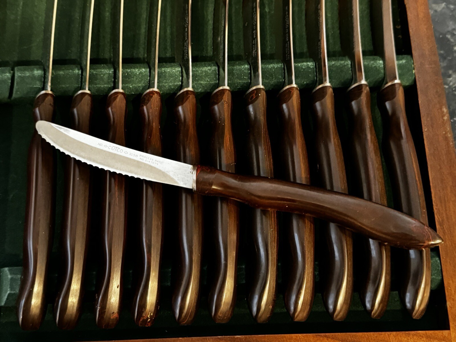 Cutco Steak Knife Set With Box eBay