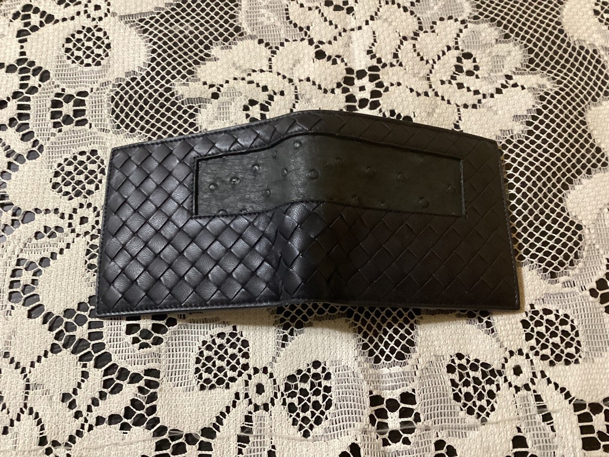 bottega ostrich wallet