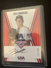 Kyle Brnovich 2019 Panini USA Stars & Stripes - Collegiate National Auto 310/499