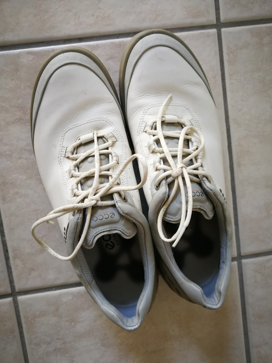 ECCO Natural Motion Spikes Men's Golf Shoes Sz 44 Extra Width Hydr Max