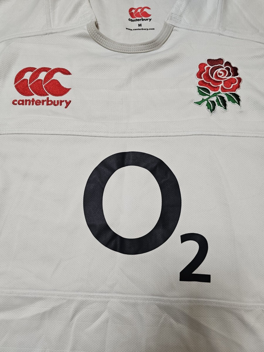 Maillot Rugby Angleterre jersey Canterbury England Mitsubishi Motors shirt - XL
