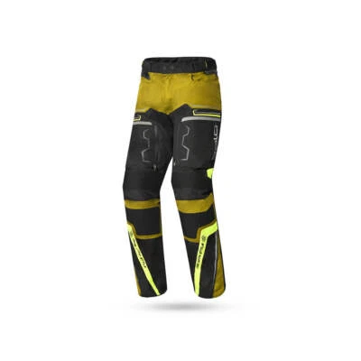 BELA Watson Pantalón de Moto Touring Hombre CE Negro Marrón