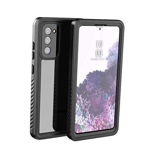 for Galaxy S20 FE 5G Case Waterproof IP68 Certified Galaxy S20 FE Black