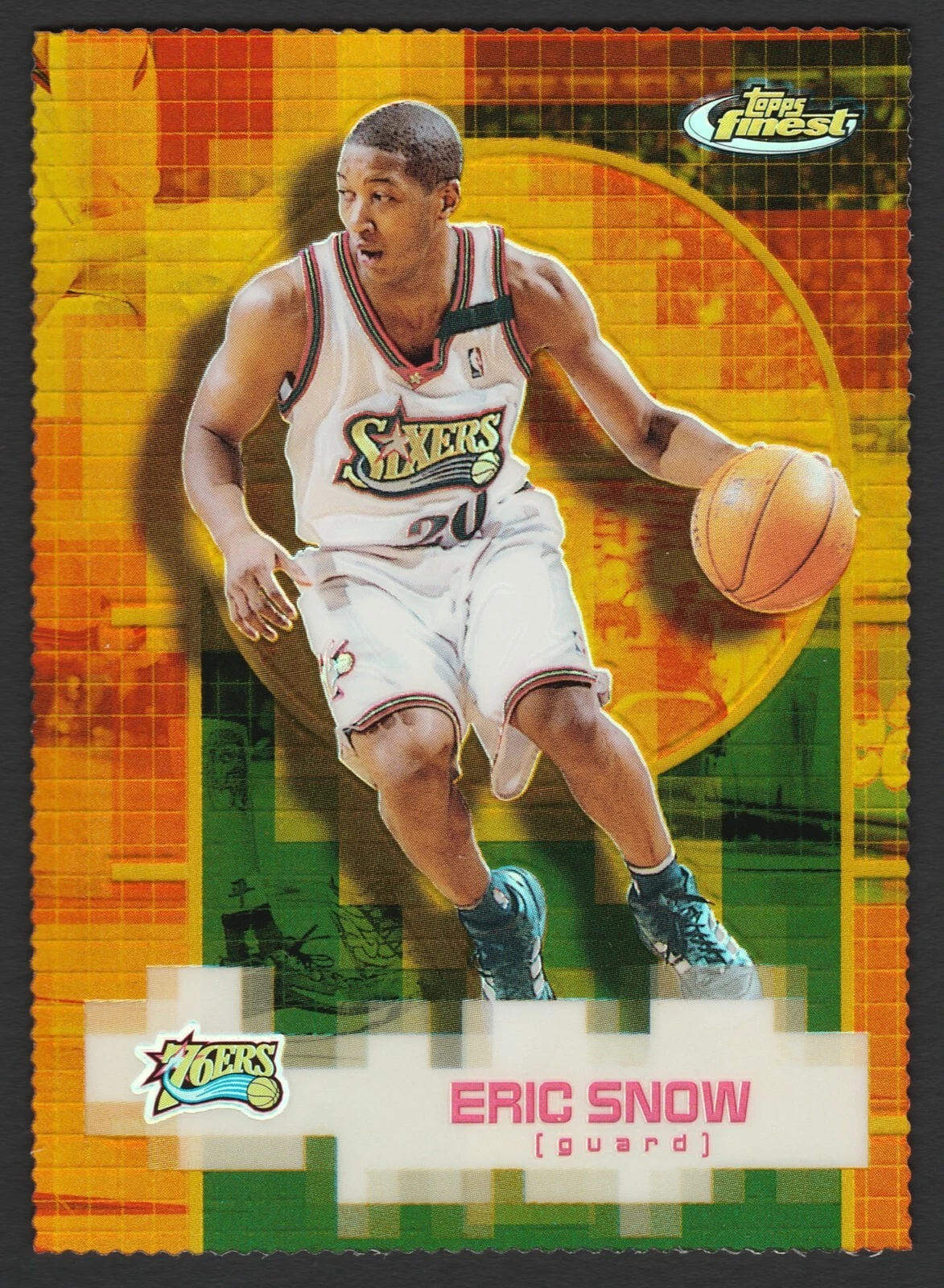 Eric Snow 2000-01 Topps Finest Gold Refractors /100 Philadelphia 76ers #94 🔥