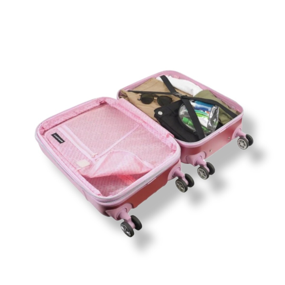 Hellokitty Carryon Luggage Hard Sided Rolling Suitcases ABS Plastic Full 21"