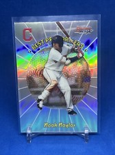 2018 Bowman's Best Performers Noah Naylor Cleveland Indians #98BP-NN