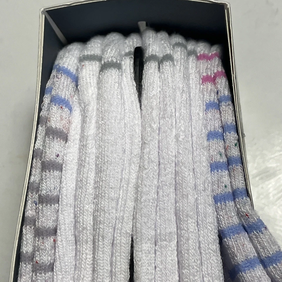 Calcetines New Balance Mujer 4-10 Performance Cushon Cuarto Alto 6 Pares Absorbentes Foto 4 de 4