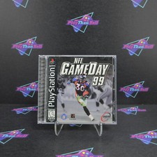 NFL GameDay 99 PS1 PlayStation 1 + Reg Card Complete - 1 Year Warranty EX Cond