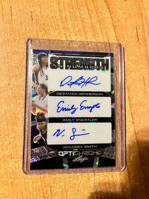 2022-23 Leaf Optichrome - Destanni Henderson / Nalyssa Smith / Emily Engstler