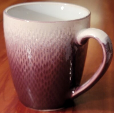 PAIR(s) of Pfaltzgraff Eclipse Plum Purple Mugs 10803285 Nesr Mint Condition