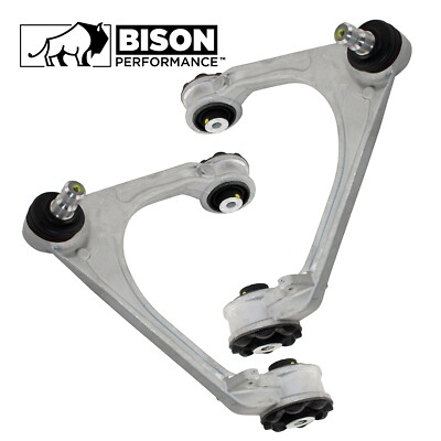 Bison Performance 2pc Set Front Upper Control Arm & Ball Joint For Jaguar XE XF