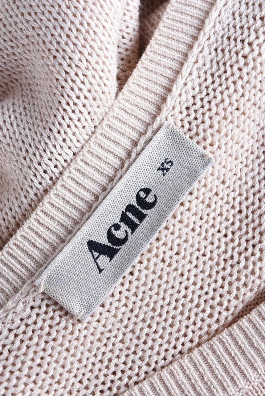 ACNE STUDIOS Maglione abito da donna acne wham viscosa SS12 leggero taglia M