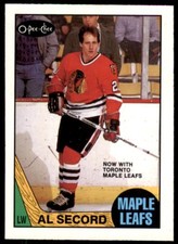 1987-88 O-Pee-Chee Al Secord . Toronto Maple Leafs #111