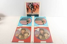 5 Fox RCA Selectavision CED Video Disc World War Two Movies Patton Longest Day
