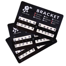 3PKS Braces Dental Brackets Metal Orthodontic Standard MBT 022 Slot Hook 3