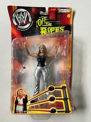 WWE Jakks Off The Ropes Ruthless Aggression TRISH STRATUS Wrestling Figure