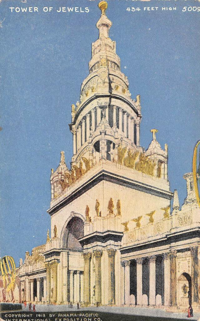 Tower of Jewels PPIE San Francisco, CA 1915 Panama Pacific Expo