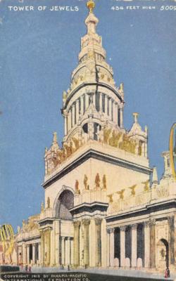 Tower of Jewels PPIE San Francisco, CA 1915 Panama Pacific Expo