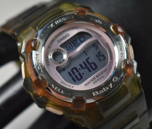 Casio BG-3000 Baby-G Smoke Women's Watch NEW BATTERY! 4549526128776 | eBay