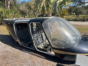 Bell 206 Helicopter Fuselage display Movie Prop