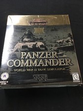 Panzer Commander World War II Tank Simulator PC Game BIG BOX 1998 - NOS SEALED