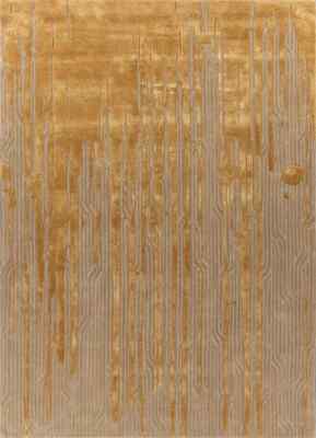golden apricot/gold hand tufted Rug Home Living Room office Bedroom Carpet Rug