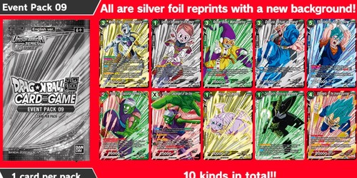 Dragon Ball Super TCG Event Pack 09 New & Sealed