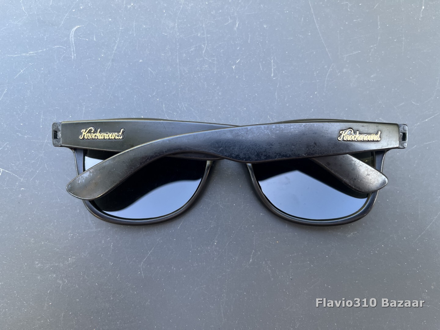 Authentic KNOCKAROUND Fort Knocks Black Wayfarer … - image 9