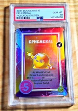 2024 Doomlings Imaginary Ends EPHEMERAL Golden Holofoil PSA 10