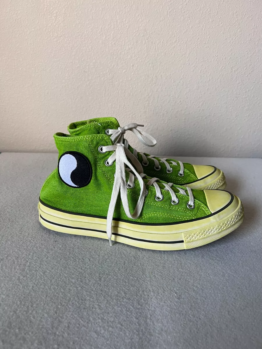 Stussy x Our Legacy x Converse Chuck Taylor 70 Dyed - Size 8 - Lizard Green  NEW