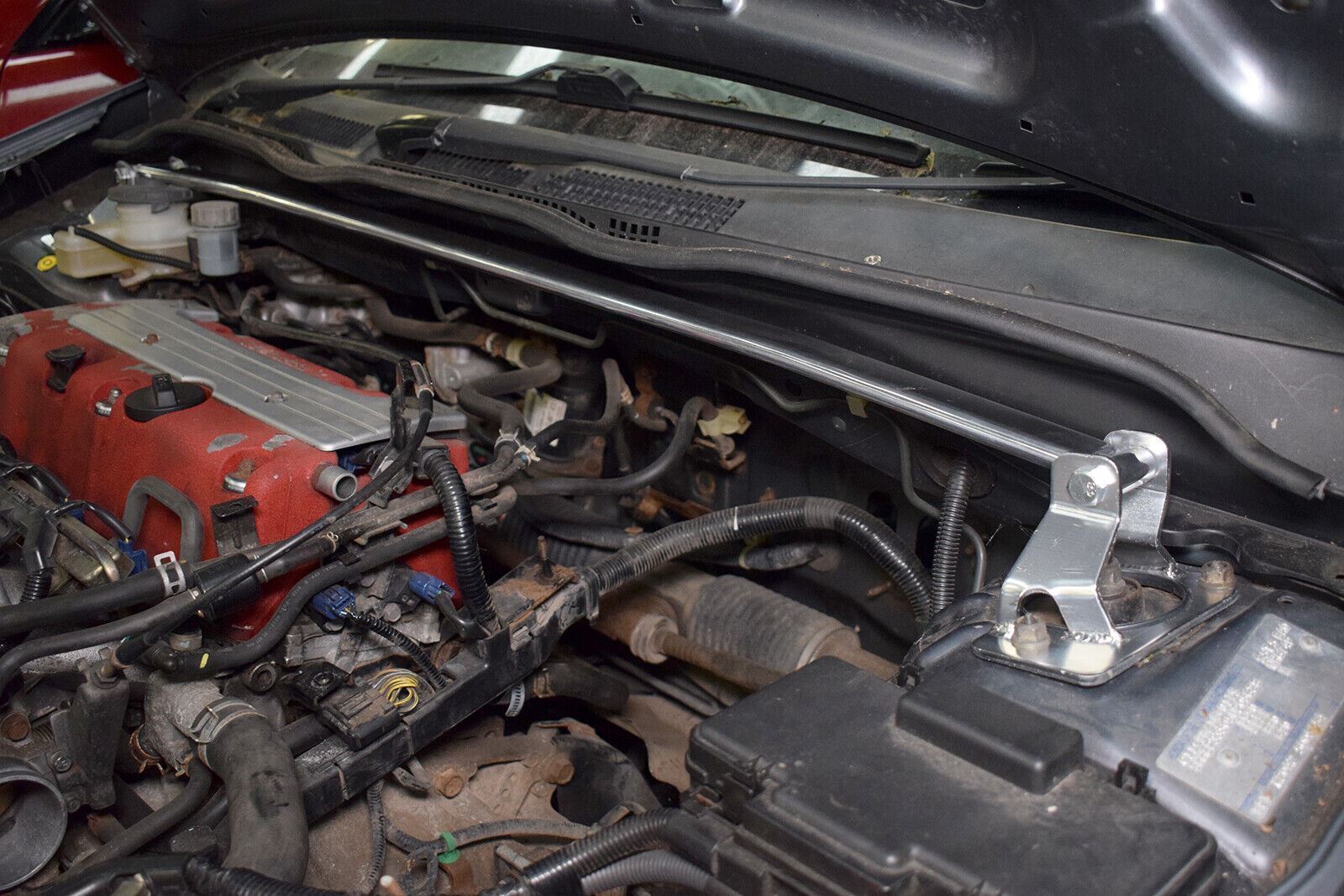 ALLOY FRONT UPPER SUSPENSION STRUT BRACE TIE BAR FOR HONDA CIVIC EP3 2.