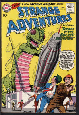 STRANGE ADVENTURES #123 5.0 // 3RD APP ATOMIC KNIGHTS DC COMICS 1960