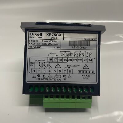 NEW DIXELL XR75CX-5N6I3 Temperature Controller