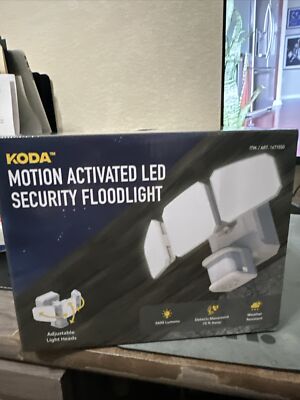 KODA Motion Activated LED Security Floodlight NEW