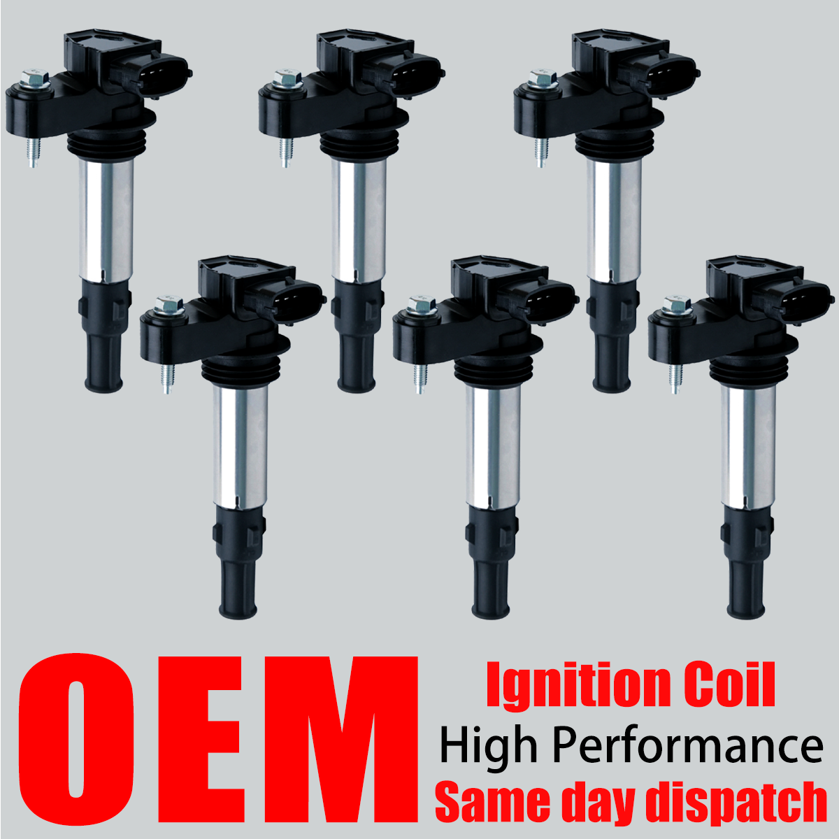 6PCS OEM Ignition Coils For 2004-2009 Cadillac SRX CTS STS Buick 2.8L 3.6L UF375