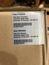 Versitron FVTMH003A & FVRMH003A Fiber Optic TX & RX