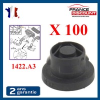 X100 Silent-Block Circuit Aufnahme Luft Filter Halter 1422.A3 1.6 HDI - 1422A3