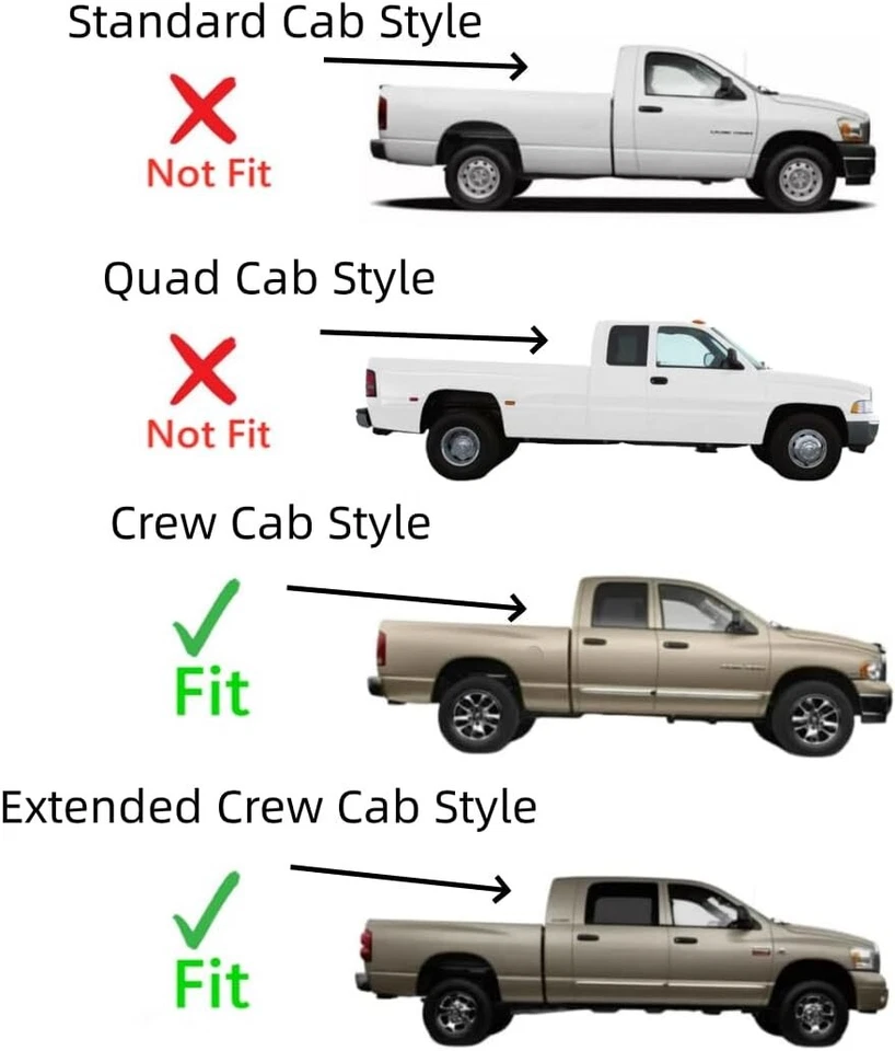 Fits 02-08 Dodge Ram 4 Dr Pickup 1500 03-09 2500 3500 Passenger Front Door Glass Foto 4 de 4