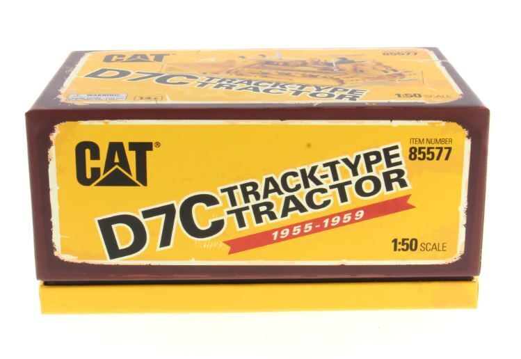 Diecast Masters 85577 Cat D7C Track Type Tractor 1/50 Scale Diecast Masters 85577 Cat D7C Track Type Tractor 1/50 Scale