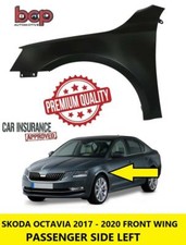 SKODA OCTAVIA FRONT WING 2017 - 2020 LEFT PASSENGER SIDE INSURANCE APPROVED