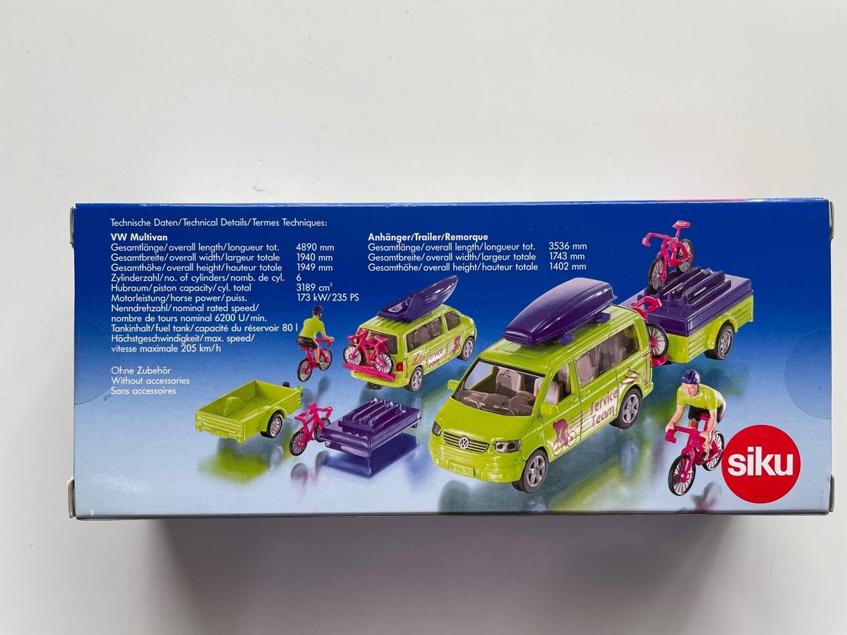 SIKU 2541 VOLKSWAGEN Radrennen Cycle Racing Set SIKU SUPER 1