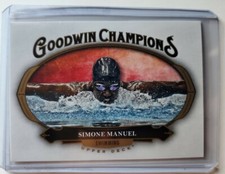 2020 Upper Deck Goodwin Champions #67 Simone Manuel 